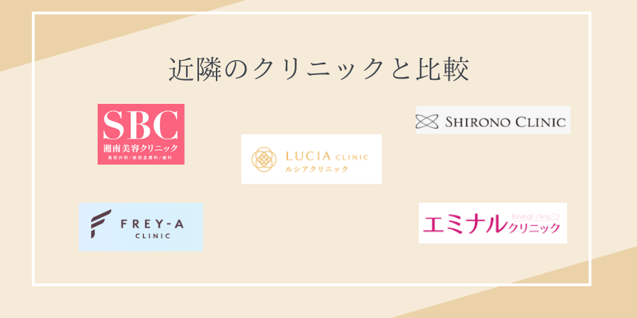 ルシアクリニック 横浜 比較